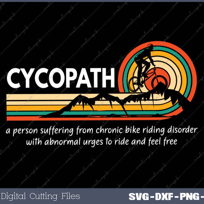 CycoPath Definition Mountain Bike Funny MTB Men's Biking