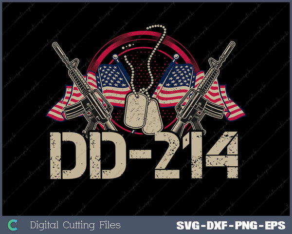 DD214 Gift for a Veteran Svg Design Cut File