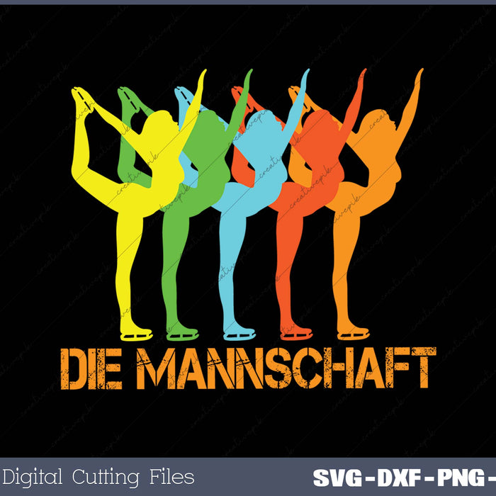 DIE MANNSCHAFT SVG PNG Cutting Printable Files