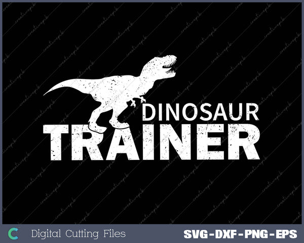 DINOSAUR TRAINER SVG PNG Cutting Printable Files