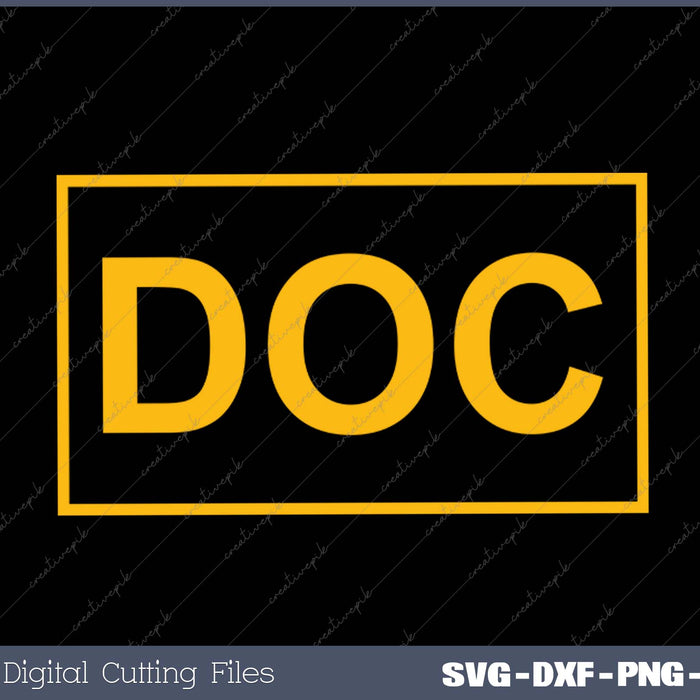DOC 68W Combat Medic SVG PNG Cutting Printable Files