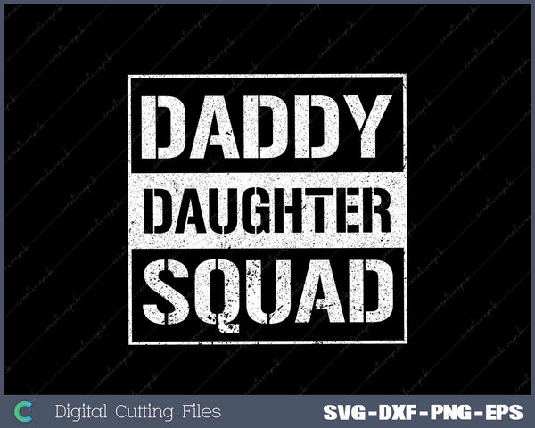 Dad Daughter Matching Group SVG PNG Cut Printable Files