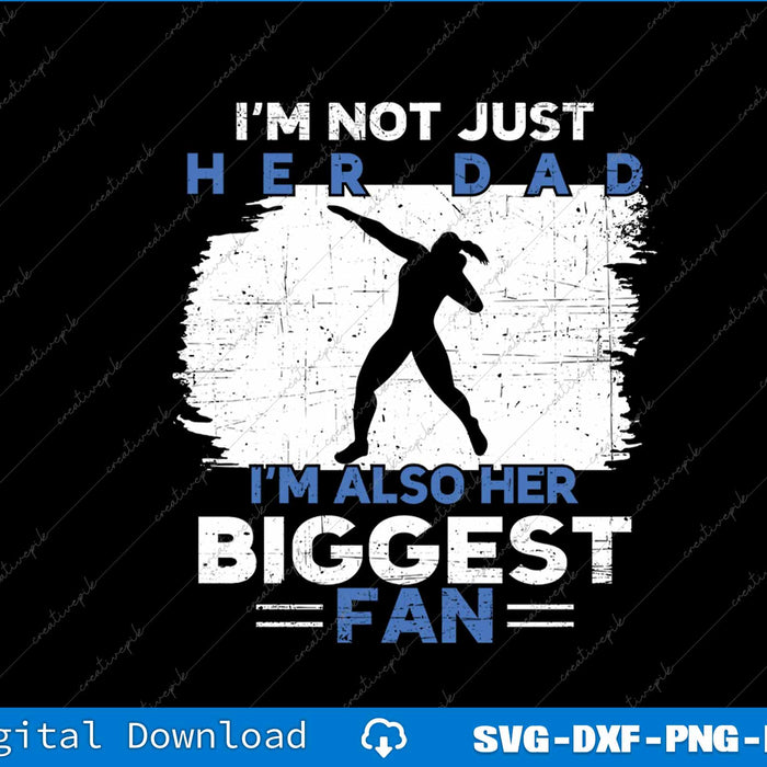 Dad Of Shot Putter Thrower Track And Field Fan Shot Put SVG PNG Files