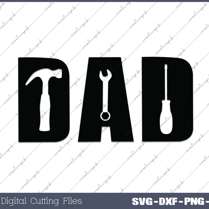 Dad The Fixer Of Everything Funny Father's Day Tools Tee