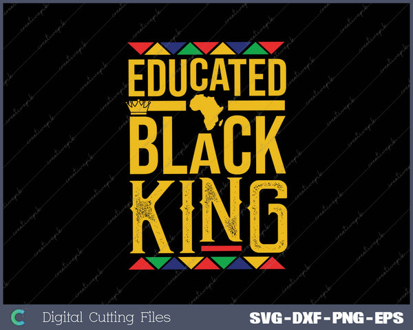 Dashiki Educated Black KING African DNA Pride