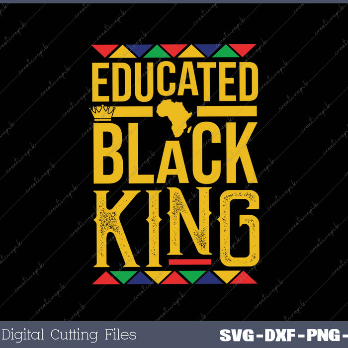 Dashiki Educated Black KING African DNA Pride