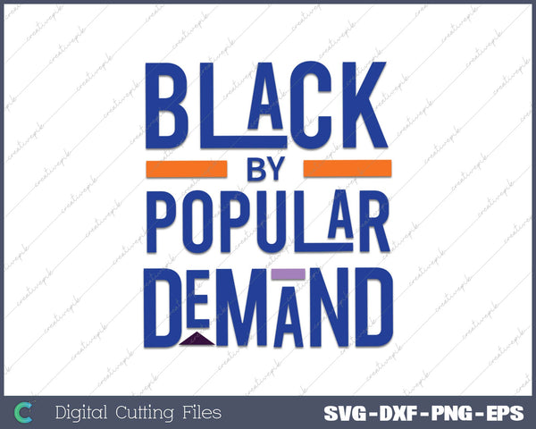 Demand Of Black Motivational 