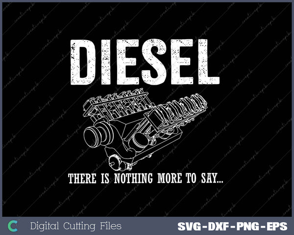 Diesel Car Engine Usa Flag Mechanic 