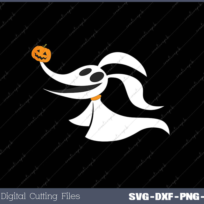 Disney Halloween Nightmare Before Christmas Zero Tank top SVG PNG Cutting Printable Files