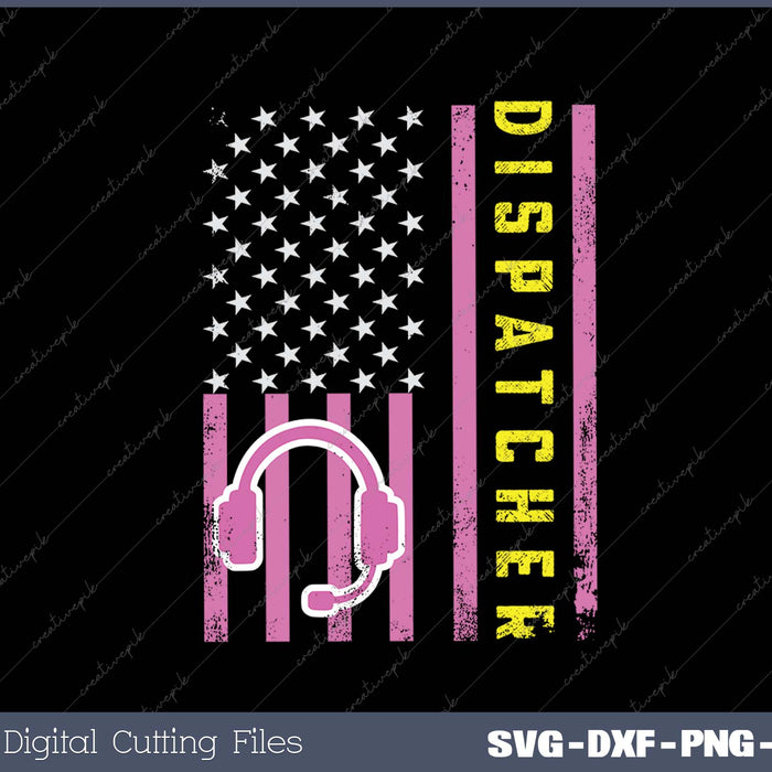 Dispatcher Gifts Thin Yellow Line 911 Emergency SVG 