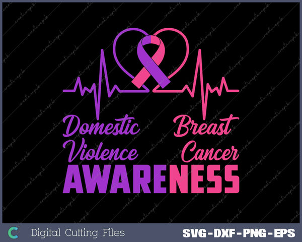 Domestic Violence & Breast Cancer Awareness Month Warrior