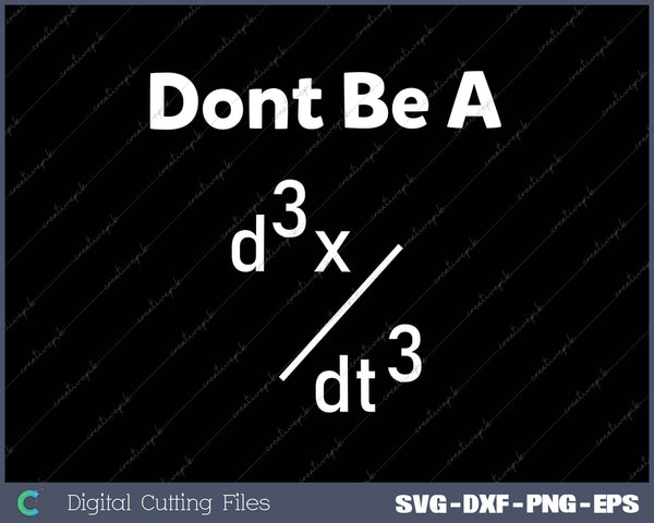 Dont Be A Jerk Math Teacher Funny Math Gifts