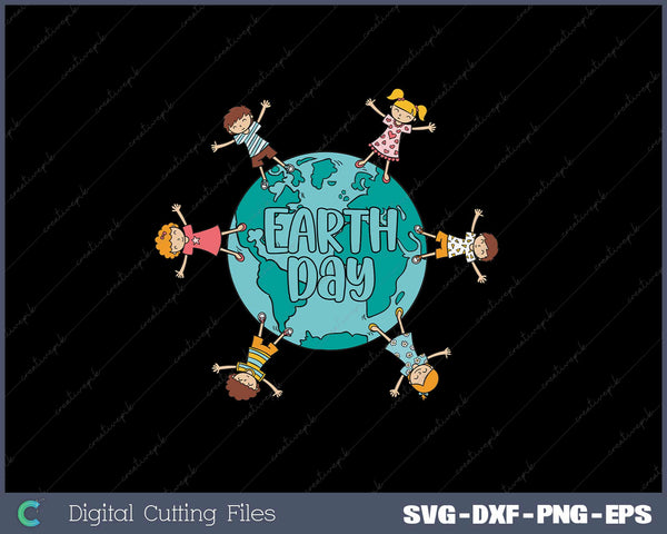 Earth Day Environmental Protection SVG PNG Cutting Printable Files