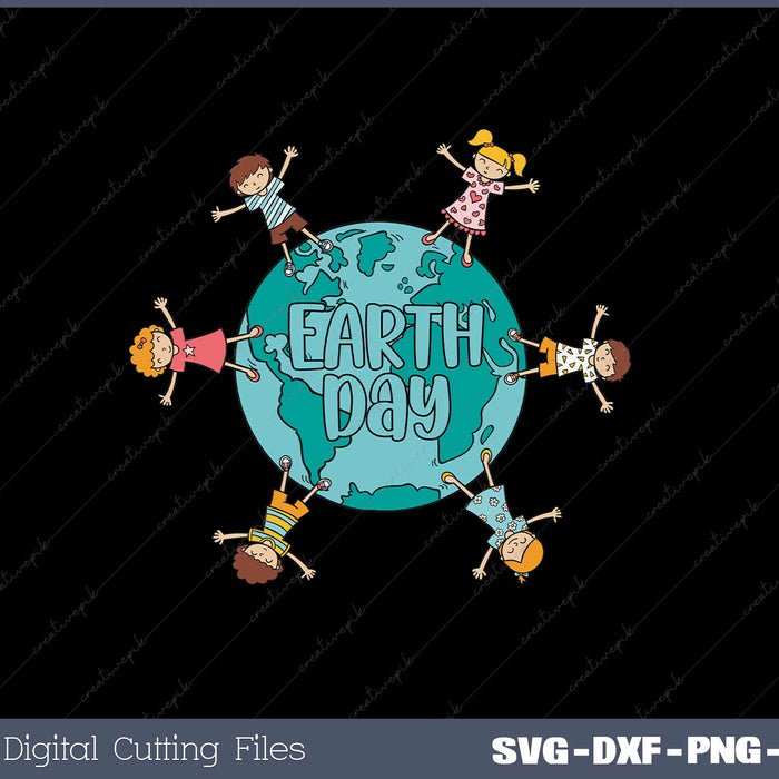 Earth Day Environmental Protection SVG PNG Cutting Printable Files