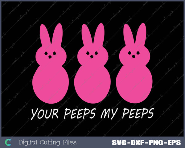 Easter Bunny Peeps Dab Dabbing 