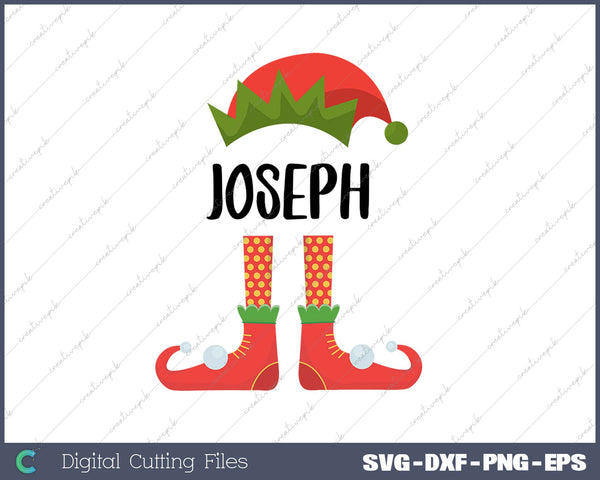 Elf Christmas SVG PNG Cutting Printable Files