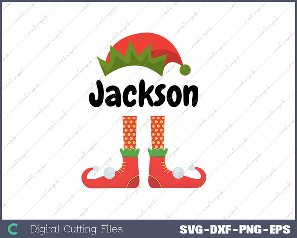 Elf Christmas SVG PNG Cutting Printable Files