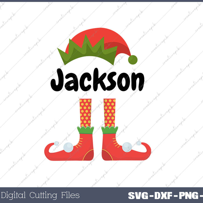 Elf Christmas SVG PNG Cutting Printable Files