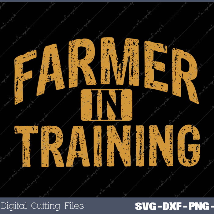 Farm Gift Farming Lover Future Farmer SVG PNG Cutting Printable Files