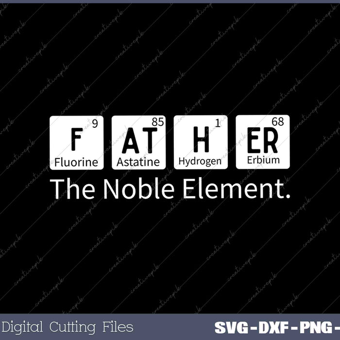 Father Element Gift for Dad Fathers Day Science Funny