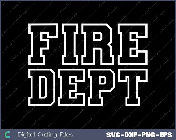 Fire Department Uniform Fireman Symbol Firefighter