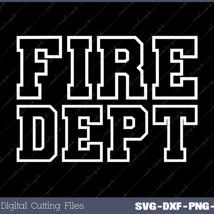 Fire Department Uniform Fireman Symbol Firefighter