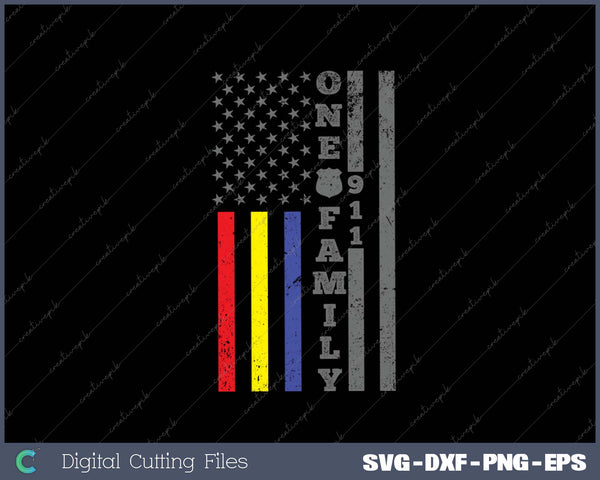 Fire Police Dispatcher 911 Emergency Services SVG PNG Cutting Printable Files