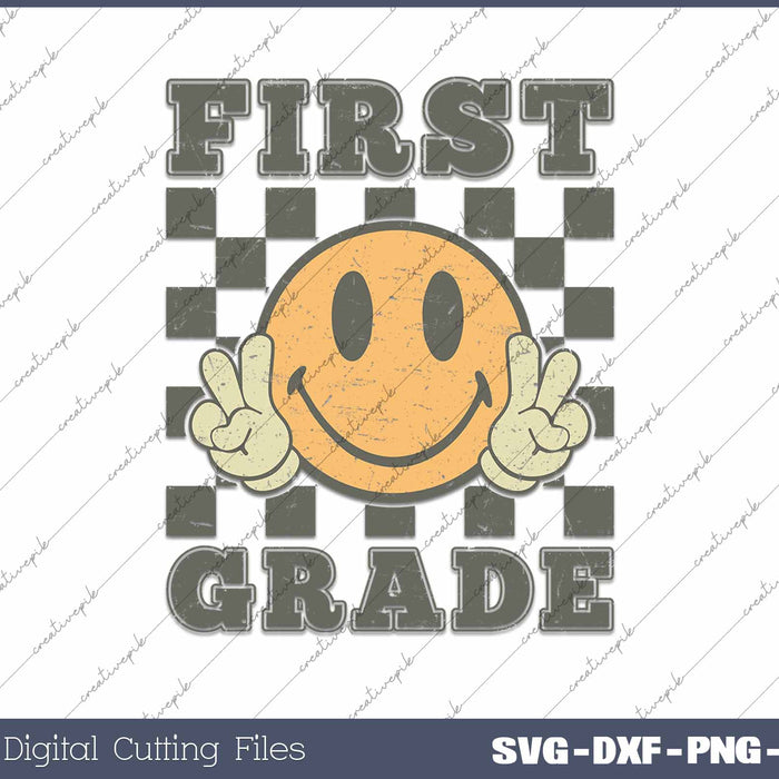 First Grade First Day Of School 1st Grade SVG Printable Files