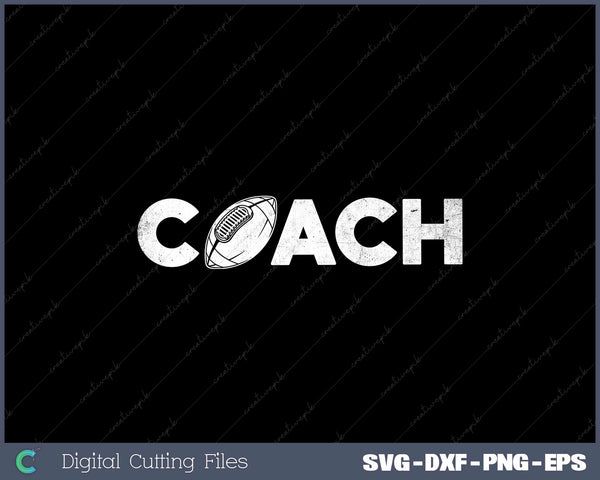 Football Coach American PNG SVG Cut files