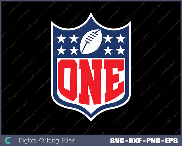 Football Family One Team Mascot SVG PNG Cutting Printable Files