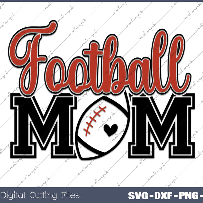 Funny Bset Football Mom SVG PNG Cutting Printable Files