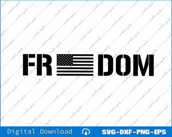 Freedom USA Flag 2nd Amendment Heat Press SVG PNG Cutting Files