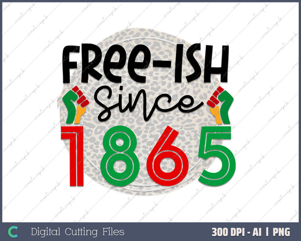 Free Is Since 1865 Juneteenth Day