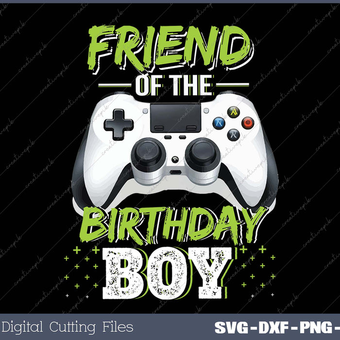 Friend of the Birthday Boy Matching Video Game Birthday Gift 