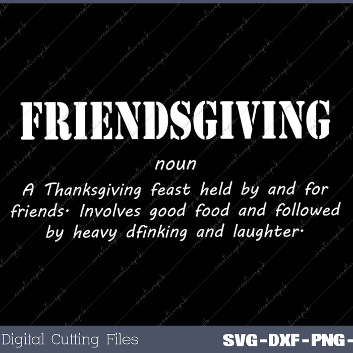 Friendsgiving Definition Thanksgiving 