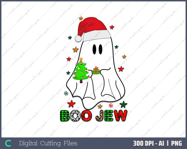 Funny Boo Jew Lazy Halloween Costumer AI PNG Sublimation File