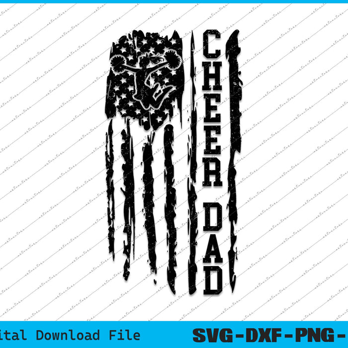 Funny Cheer Dad Sports Dad SVG PNG Cutting Printable Files