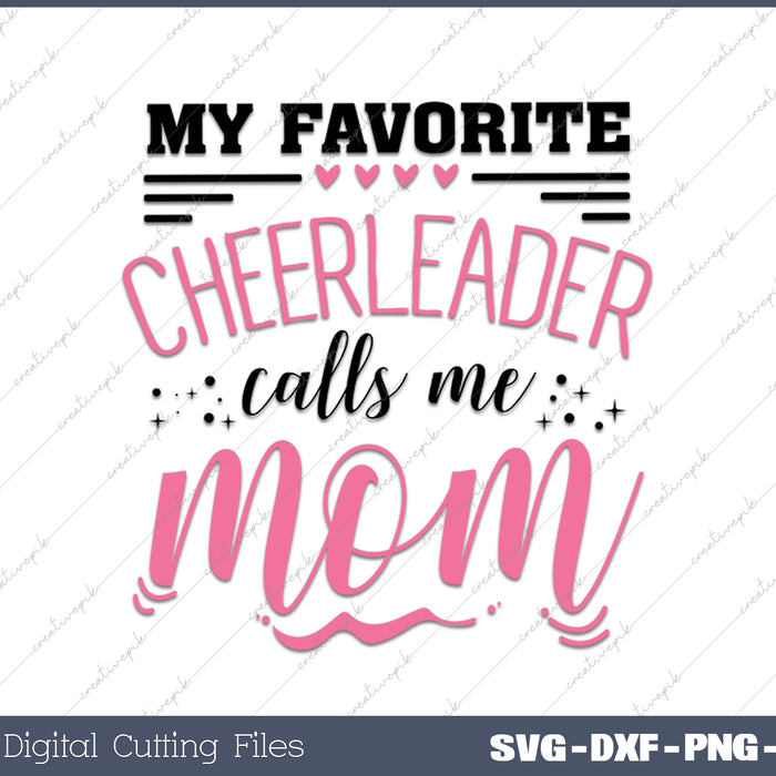 Funny Cheerleading Mom Cheer Mom SVG PNG Cutting Printable Files