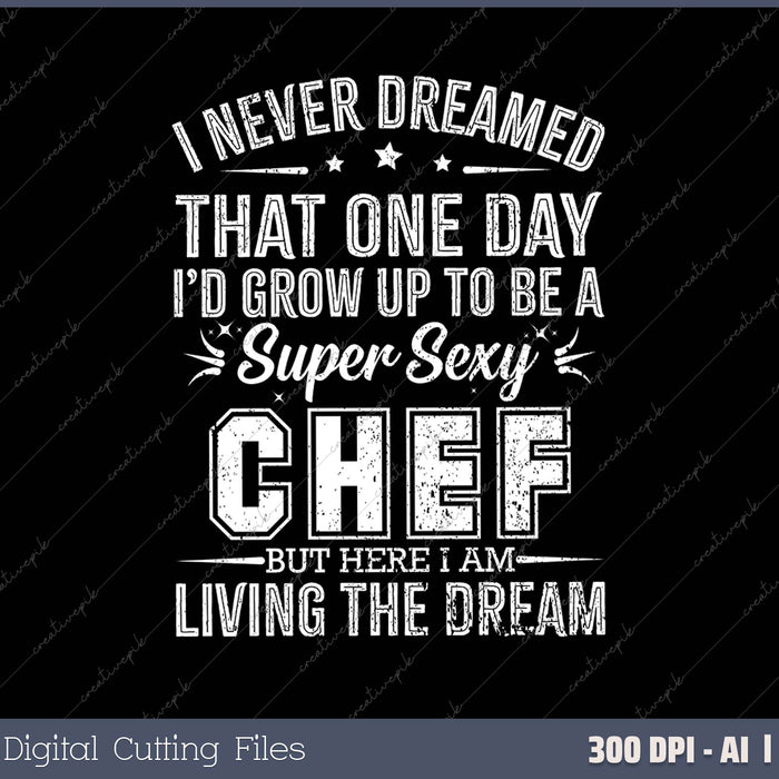 Funny Chef Quote Tee