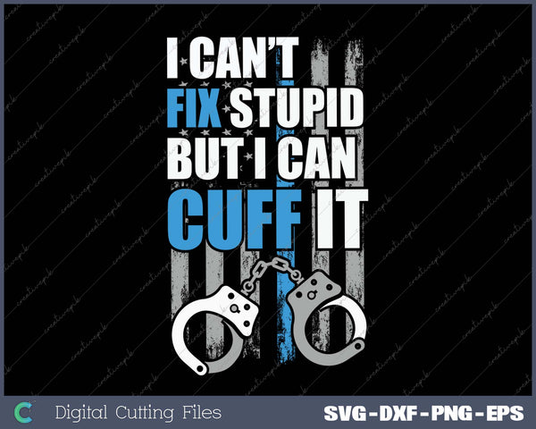 Funny Cop Gift - Handcuffs Police Law Enforcement 