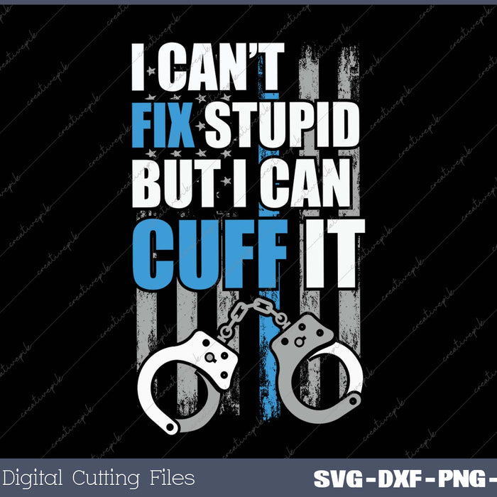 Funny Cop Gift - Handcuffs Police Law Enforcement 