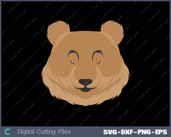 Funny Cute Bear Face Halloween Costume DIY Teddy Face