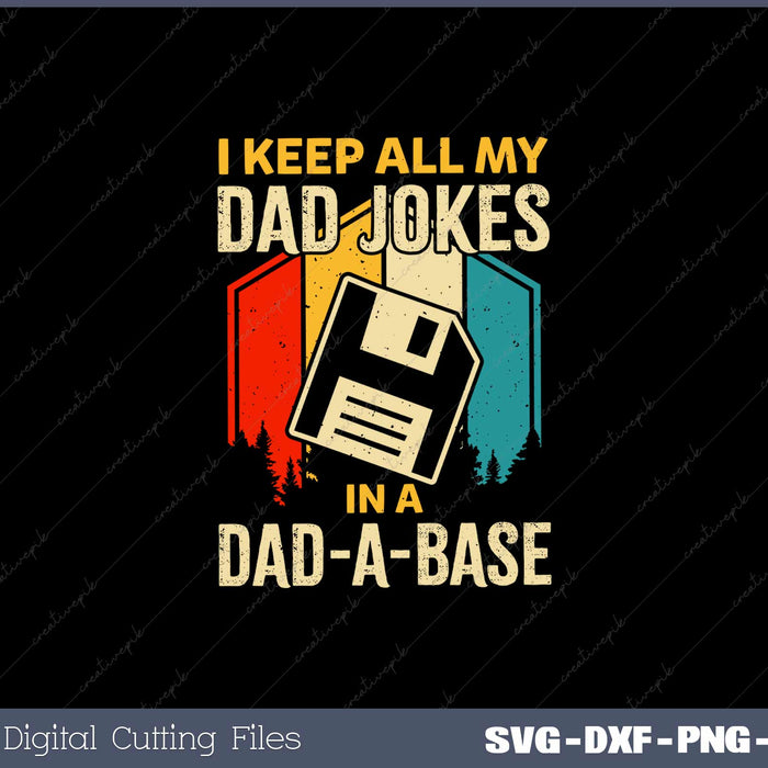 Funny Dad Jokes In Dad A Base Vintage For Father's Day