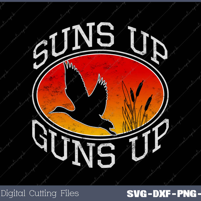 Funny Duck Hunting Duck Shooting Waterfowl Gift gift SVG PNG Cutting Printable Files