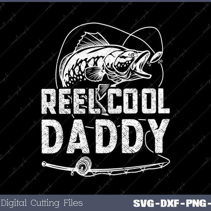 Funny Fisherman Reel Cool Daddy Fishing