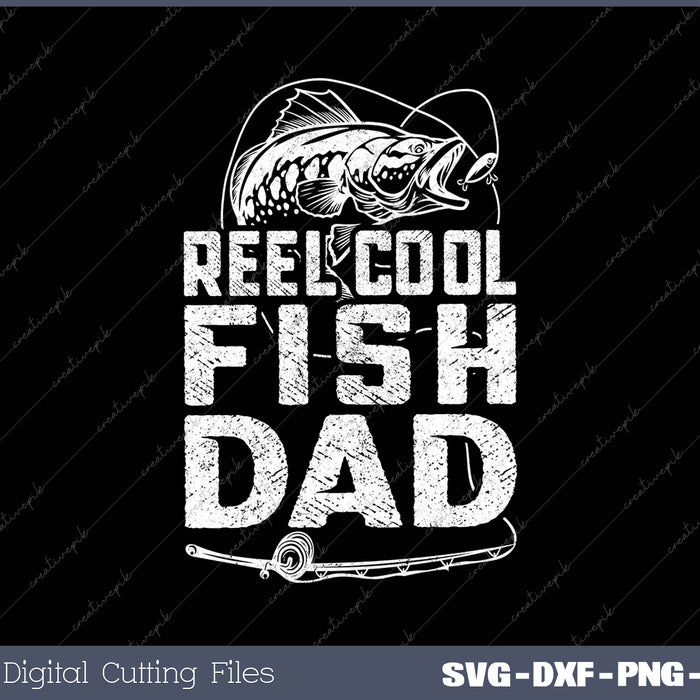 Funny Fisherman Reel Cool Fish Dad Fishing