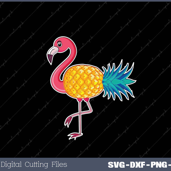 Funny Flamingo Pineapple Pun Lover Gift Pine-Mingo