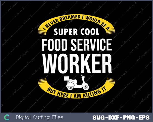 Funny Food Service Worker Gifts Appreciation