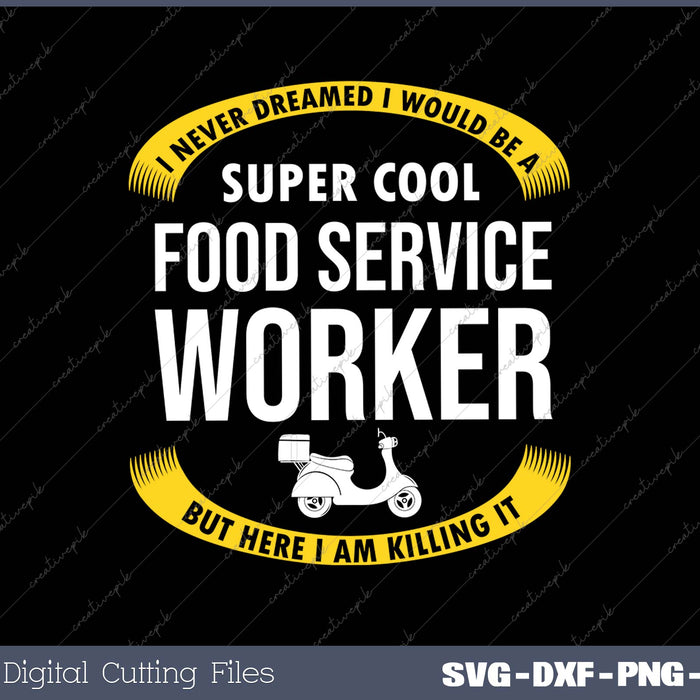 Funny Food Service Worker Gifts Appreciation