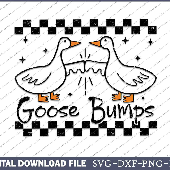 Funny Goose Bumps Funny Couples PNG Cutting Printable Files